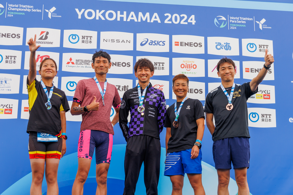 KhodaaBloomでサポート中の渡邉優介選手が横浜国際トライアスロン エイジの部で7連覇を達成！
